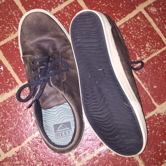 Men’s BRAND NEW REEF LEATHER sneakers - Picture 2 of 2